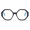 Tom Ford - Blue Block Geometric Optical Glasses - Black - Optical Glasses - Tom Ford Eyewear