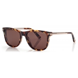 Tom Ford - Occhiali da Sole Sinatra - Occhiali da Sole Squadrati - Havana Scuro - Occhiali da Sole - Tom Ford Eyewear