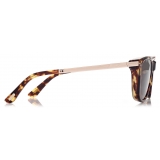 Tom Ford - Occhiali da Sole Sinatra - Occhiali da Sole Squadrati - Havana Scuro - Occhiali da Sole - Tom Ford Eyewear