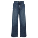 Chloé - Dark Blue Bootcut Denim Jeans - Chloé Exclusive Luxury Collection