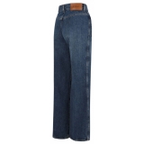 Chloé - Dark Blue Bootcut Denim Jeans - Chloé Exclusive Luxury Collection