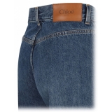 Chloé - Dark Blue Bootcut Denim Jeans - Chloé Exclusive Luxury Collection