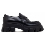 Prada - Black Monolith Loafers - Prada Exclusive Luxury Collection