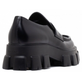 Prada - Black Monolith Loafers - Prada Exclusive Luxury Collection