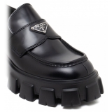 Prada - Black Monolith Loafers - Prada Exclusive Luxury Collection