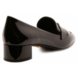 Prada - Black Calfskin Pumps - Prada Exclusive Luxury Collection