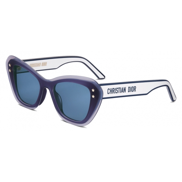 Dior - Occhiali da Sole - DiorPacific B3U - Blu Trasparente - Dior Eyewear