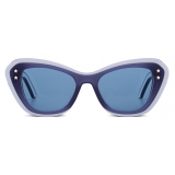 Dior - Occhiali da Sole - DiorPacific B3U - Blu Trasparente - Dior Eyewear