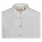 Chloé - Buttercream Smoking Shirt - Chloé Exclusive Luxury Collection