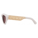 Dior - Sunglasses - DioRésille B1I - Milky Ivory - Dior Eyewear