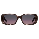 Dior - Occhiali da Sole - DiorSignature S12I - Grigio Chiaro Tartaruga - Dior Eyewear