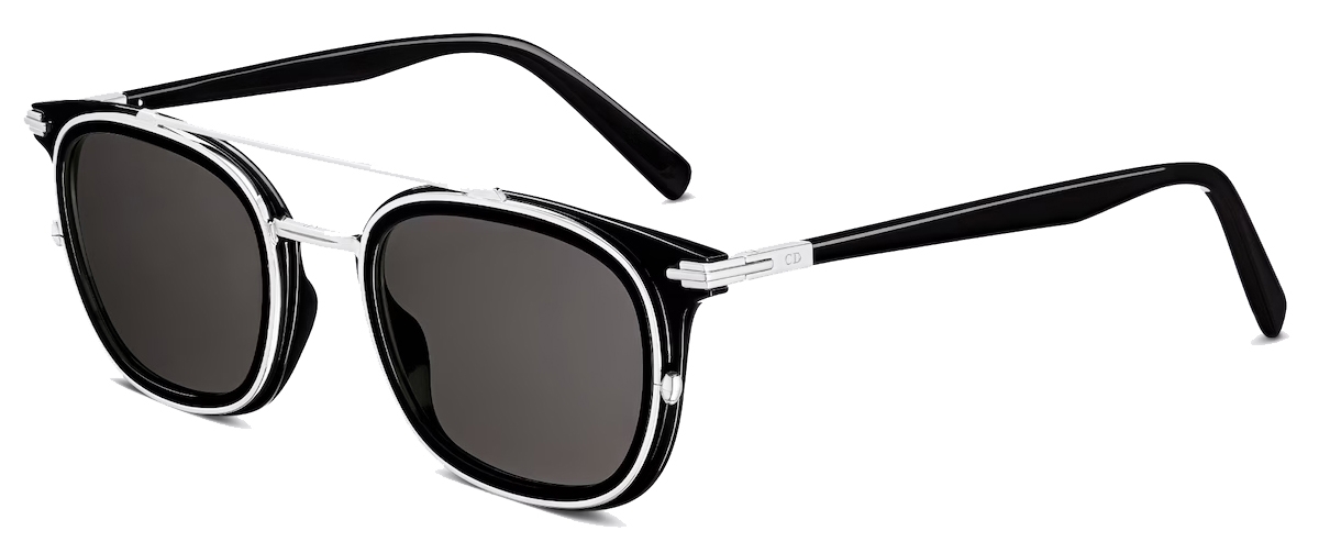 DIOR BLACK SUIT O S81 THELIOS/DIOR , 1300 CLEAR LENS NEW -2