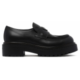 Prada - Black Leather Loafers - Prada Exclusive Luxury Collection