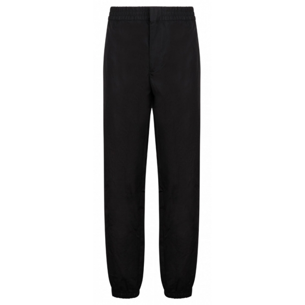 Prada - Black Cotton Trousers - Prada Exclusive Luxury Collection