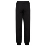 Prada - Black Cotton Trousers - Prada Exclusive Luxury Collection