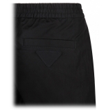 Prada - Black Cotton Trousers - Prada Exclusive Luxury Collection