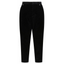 Prada - Black Corduroy Trousers - Prada Exclusive Luxury Collection