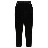 Prada - Black Corduroy Trousers - Prada Exclusive Luxury Collection