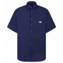 Prada - Blue Poplin Shirt - Prada Exclusive Luxury Collection