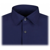 Prada - Blue Poplin Shirt - Prada Exclusive Luxury Collection