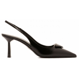 Prada - Black Saffiano Leather Pumps - Prada Exclusive Luxury Collection