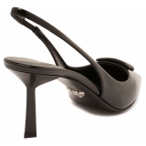 Prada - Black Saffiano Leather Pumps - Prada Exclusive Luxury Collection