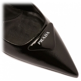 Prada - Black Saffiano Leather Pumps - Prada Exclusive Luxury Collection