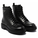 Prada - Black Leather Boots - Prada Exclusive Luxury Collection