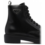 Prada - Black Leather Boots - Prada Exclusive Luxury Collection