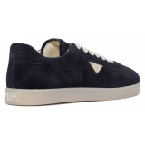 Prada - Midnight Blue Lane Sneakers - Prada Exclusive Luxury Collection