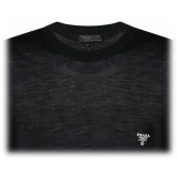 Prada - Black Wool Sweater - Prada Exclusive Luxury Collection