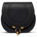 Chloé - Black Small Marcie Saddle Bag - Chloé Exclusive Luxury Collection