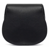 Chloé - Black Small Marcie Saddle Bag - Chloé Exclusive Luxury Collection