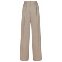 Chloé - Pantaloni Sartoriali Beige Perla - Chloé Exclusive Luxury Collection