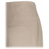 Chloé - Pantaloni Sartoriali Beige Perla - Chloé Exclusive Luxury Collection