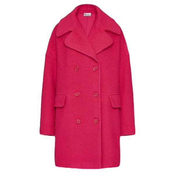 Valentino - Cappotto Donna Fucsia - Valentino Exclusive Luxury Collection