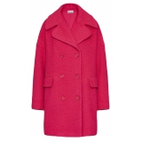 Valentino - Cappotto Donna Fucsia - Valentino Exclusive Luxury Collection