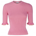 Valentino - Pink Cotton Blend Top - Valentino Exclusive Luxury Collection