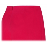 Valentino - Fuchsia Viscose Blend Skirts with Bow - Valentino Exclusive Luxury Collection