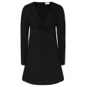 Valentino - Black Bow Detail Crepe Mini Dress - Valentino Exclusive Luxury Collection