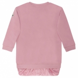 Moncler - Abito in Cotone Rosa con Logo Ricamato - Moncler Exclusive Luxury Collection