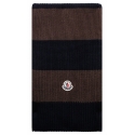 Moncler - Brown and Black Scarf - Moncler Exclusive Luxury Collection