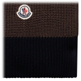 Moncler - Brown and Black Scarf - Moncler Exclusive Luxury Collection