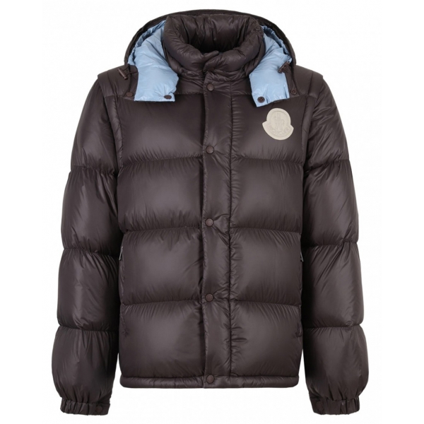 Moncler - Brown Cyclone Padded Jacket - Moncler Exclusive Luxury Collection