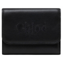 Chloé - Black Sense Small Wallet - Chloé Exclusive Luxury Collection