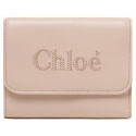 Chloé - Cement Pink Sense Small Wallet - Chloé Exclusive Luxury Collection