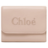 Chloé - Cement Pink Sense Small Wallet - Chloé Exclusive Luxury Collection