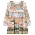 Chloé - Kids Multicolor Long Sleeves Dress - Chloé Exclusive Luxury Collection