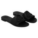 Moncler - Black Mon Slides - Moncler Exclusive Luxury Collection