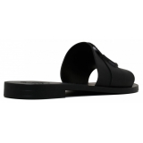 Moncler - Black Mon Slides - Moncler Exclusive Luxury Collection